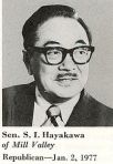 True Fact: Did you know: Conservative Senator S. I. Hayakawa was of Japanese ancestry!