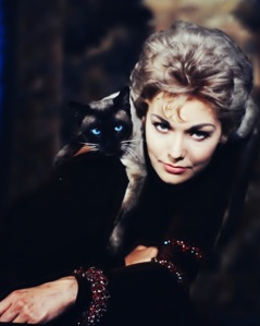 Although not actually a witch, Kim Novak played one in "Bell.Book And Candle."