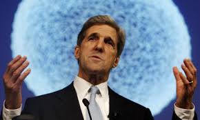 Even when preparing to fail miserably, Secretary of State John Kerry spends hours each day practicing thinking globally.