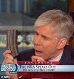 David Gregory violating DC law by possessing a 30-round clip! (Fortunately no one was injured!)
