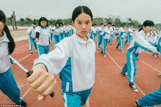 According to a Red Chinese news source The People's Daily, Chinese high school girls shout “'kill, stab, slash and jab” as they learn knife fighting, which is part of their standard curriculum. Clearly, China’s paraphilic obsession with knives has spread far beyond the criminal element! 